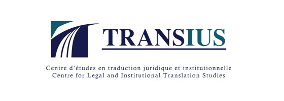 Logo du Centre d’études en traduction juridique et institutionnelle (Transius) du Département de traduction